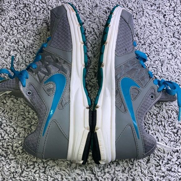 NIKE AIR 7 Relentless 2 Grey / Blue Running Shoes - Picture 6 of 11